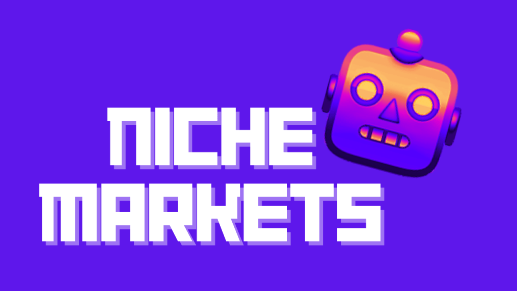 Identify niche markets using AI