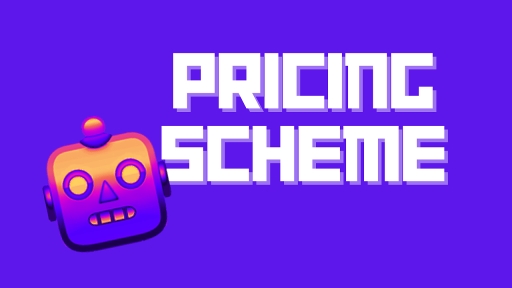 Build a pricing scheme using AI